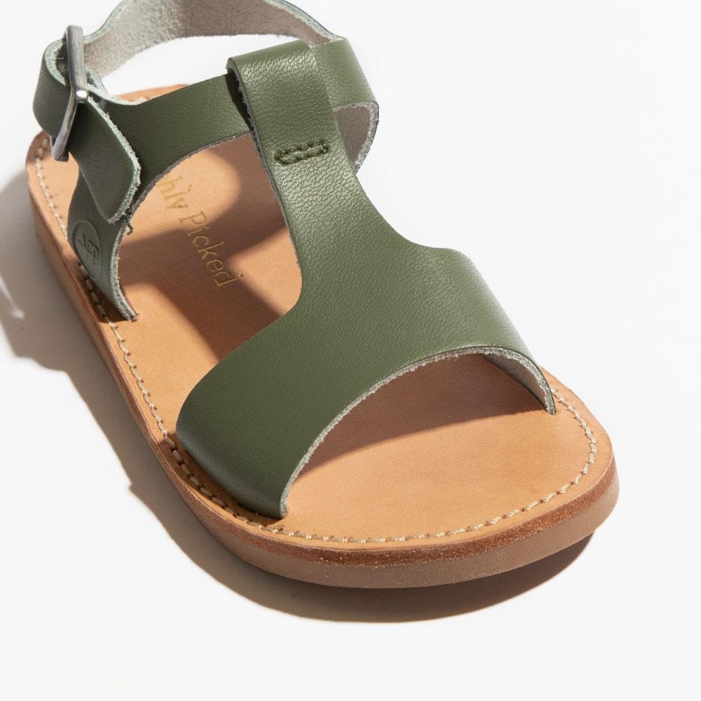 Freshly Picked Olive Malibu Sandal/Size 8/ Never worn